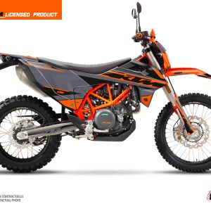 Kit Deco Moto Cross Breakout KTM 690 ENDURO R Gris 2012-2016