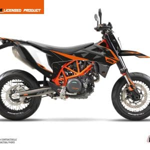 Kit Deco Moto Cross Gravity KTM 690 SMC R Orange 2014-2018