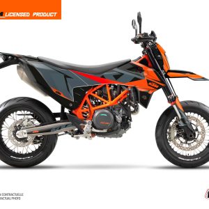 Kit Deco Moto Cross Gravity KTM 690 SMC R Gris 2014-2018