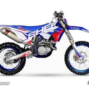 Kit Deco Moto Cross Fast Sherco SE / SEF Rouge