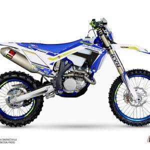 Kit Deco Moto Cross Skratch Sherco SE / SEF Blanc