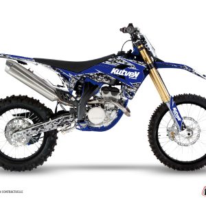 Kit Deco Moto Cross Predator Sherco 450 SEF R Noir Bleu 2016