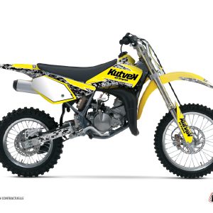 Kit Deco Moto Cross Predator Suzuki 85 RM Jaune 2002-2022