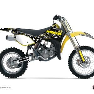 Kit Deco Moto Cross Freegun Eyed Suzuki 85 RM Jaune 2002-2022