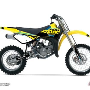 Kit Deco Moto Cross Grade Suzuki 85 RM Bleu 2002-2022