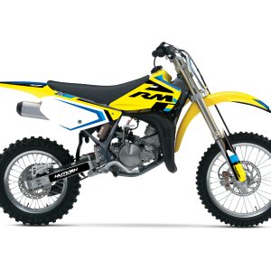 Kit Deco Moto Cross Label Suzuki 85 RM Bleu 2002-2022