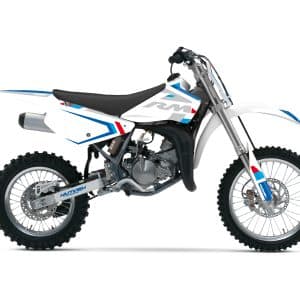 Kit Deco Moto Cross Label Suzuki 85 RM Blanc 2002-2022
