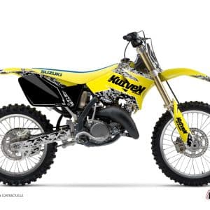 Kit Deco Moto Cross Predator Suzuki 125 RM Jaune 1993-1995