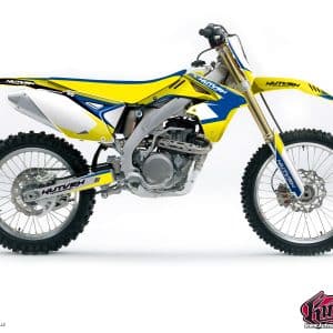 Kit Deco Moto Cross Chrono Suzuki 125 RM Bleu 1993-1995