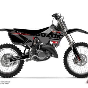 Kit Deco Moto Cross Grade Suzuki 125 RM Noir 1993-1995