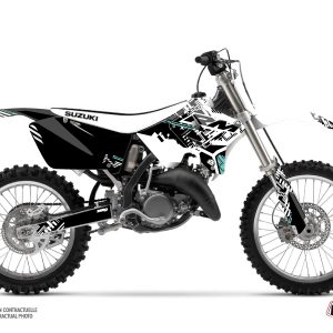 Kit Deco Moto Cross Zero Suzuki 125 RM Turquoise 1999-2000