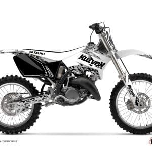 Kit Deco Moto Cross Predator Suzuki 125 RM Blanc 2003-2012