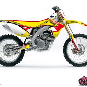 Kit Deco Moto Cross Chrono Suzuki 250 RM Rouge 1993-1995