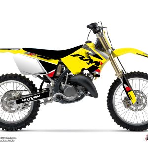 Kit Deco Moto Cross Label Suzuki 250 RM Noir 1993-1995