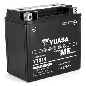 Batterie YTX14 SLA AGM - Sans Entretien - Prête à l'emploi. 1979-2025