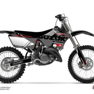 Kit Deco Moto Cross Grade Suzuki 250 RM Noir 2001-2002