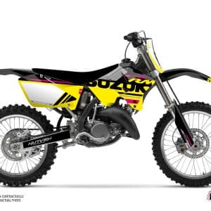 Kit Deco Moto Cross Grade Suzuki 250 RM Rose 2004-2008