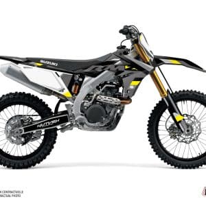 Kit Deco Moto Cross Label Suzuki 450 RMZ Gris 2005-2006