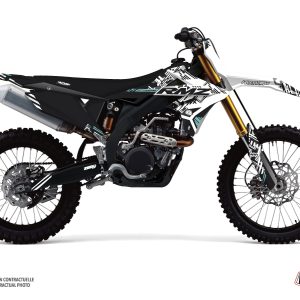 Kit Deco Moto Cross Zero Suzuki 450 RMZ Turquoise 2005-2006