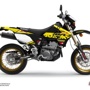 Kit Deco Moto Cross Grade Suzuki DRZ 400 SM Rouge 2000-2009