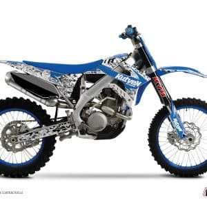 Kit Deco Moto Cross Predator TM MX 250 FI Bleu 2020-2023