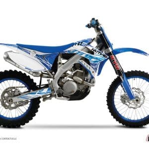 Kit Deco Moto Cross Eraser TM MX 450 FI Bleu 2020-2022