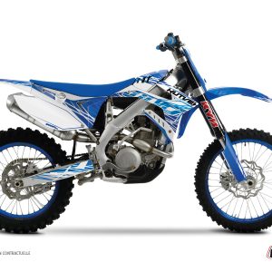 Kit Deco Moto Cross Eraser TM EN 125 Bleu 2020-2022