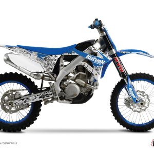 Kit Deco Moto Cross Predator TM EN 250 Bleu 2020-2023