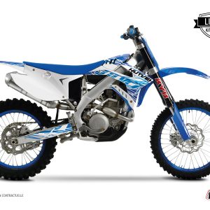 Kit Deco Moto Cross Eraser TM EN 250 FI Bleu LIGHT 2015-2019