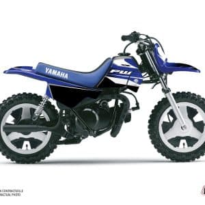 Kit Deco Moto Cross US STYLE Yamaha PW 50 Bleu 1984-2023
