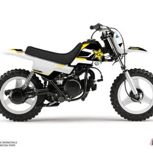 Kit Deco Moto Cross US STYLE Yamaha PW 50 Noir 1984-2023