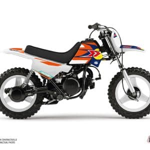 Kit Deco Moto Cross US STYLE Yamaha PW 50 Orange 1984-2023
