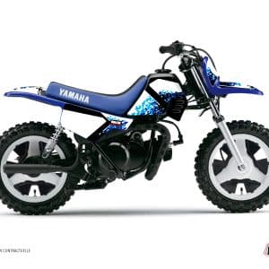 Kit Deco Moto Cross Hangtown Yamaha PW 50 Bleu 1984-2023