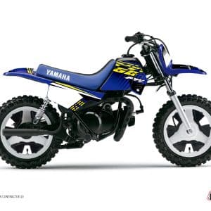 Kit Deco Moto Cross Flow Yamaha PW 50 Jaune 1984-2023