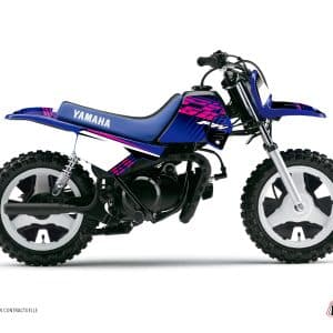 Kit Deco Moto Cross Flow Yamaha PW 50 Rose 1984-2023