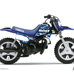 Kit Deco Moto Cross Predator Yamaha PW 50 Bleu 1984-2023