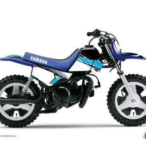 Kit Deco Moto Cross Stripe Yamaha PW 50 Noir 1984-2023