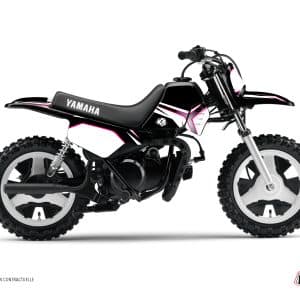 Kit Deco Moto Cross Stripe Yamaha PW 50 Rose 1984-2023