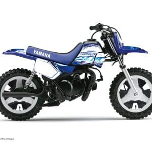 Kit Deco Moto Cross Eraser Yamaha PW 50 Bleu 1984-2023