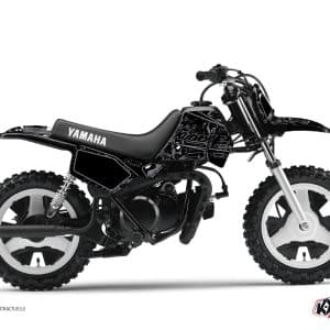 Kit Deco Moto Cross Zombies Dark Yamaha PW 50 Noir 1984-2023