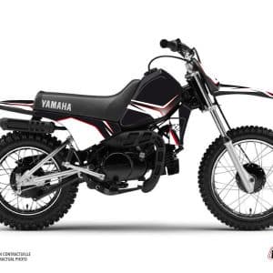 Kit Deco Moto Cross Concept Yamaha PW 80 Rouge 1983-2012