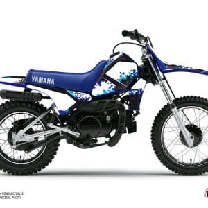 Kit Deco Moto Cross Hangtown Yamaha PW 80 Bleu 1983-2012