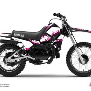 Kit Deco Moto Cross Hangtown Yamaha PW 80 Rose 1983-2012