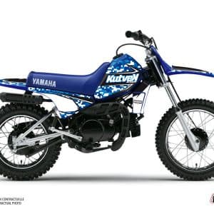 Kit Deco Moto Cross Predator Yamaha PW 80 Bleu 1983-2012