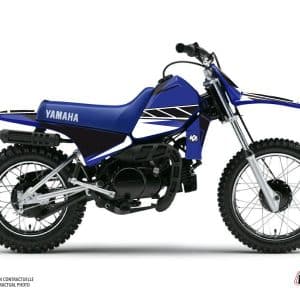 Kit Deco Moto Cross Replica Yamaha PW 80 Bleu 1983-2012