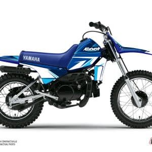 Kit Deco Moto Cross Stage Yamaha PW 80 Bleu 1983-2012