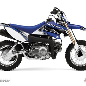 Kit Deco Moto Cross Stripe Yamaha TTR 50 Bleu 2006-2023