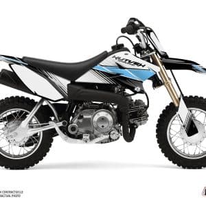 Kit Deco Moto Cross Stripe Yamaha TTR 50 Noir 2006-2023