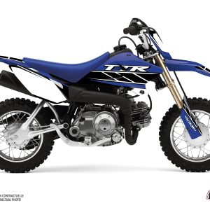 Kit Deco Moto Cross Replica Yamaha TTR 50 Bleu 2006-2023