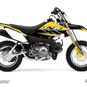 Kit Deco Moto Cross Replica Yamaha TTR 50 Jaune 2006-2023